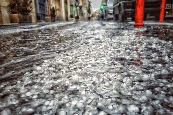 Flooding in Sliema