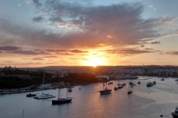 Manoel Island sunset